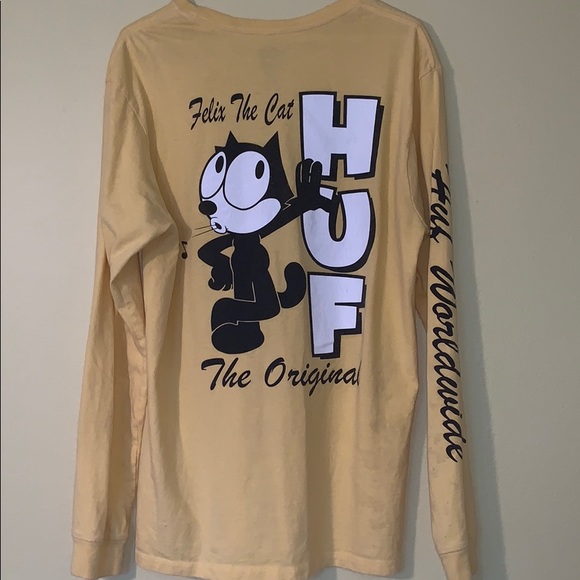 HUF Other - Huf yellow long sleeve meduim.
